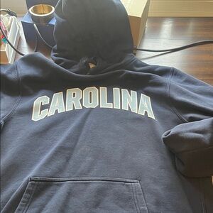 Nike UNC Pullover Hoodie with Light Blue Lettering